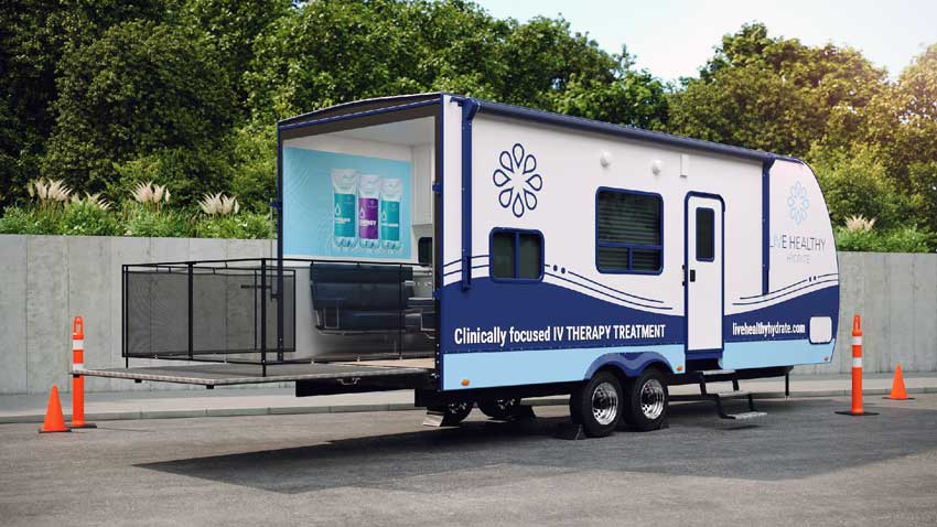 Mobile Hydration Unit Exterior